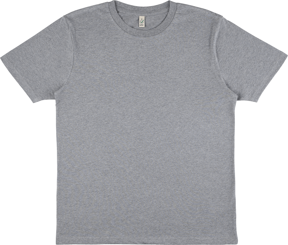 EarthPositive Unisex Classic Jersey T-Shirt | MELANGE GREY